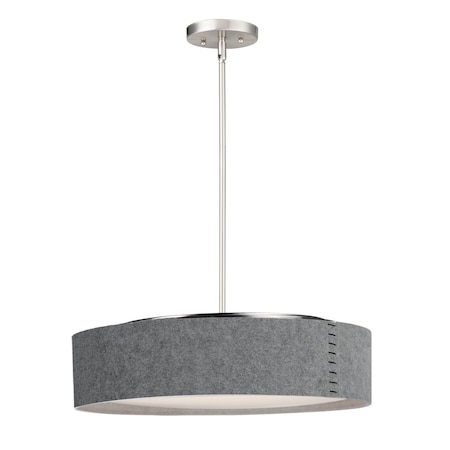 Maxim Lighting Prime Acoustic 20 LED Pendant 10226GYSN